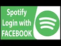 Spotify Login 2020 Spotify Login With Facebook Spotify Facebook Login