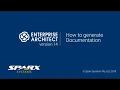 Generate Documentation in Enterprise Architect