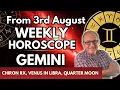 Gemini Weekly Horoscope August 3 9 2026 Big Opportunities Await