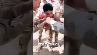 القوات الخاصه التعايش البري اكل الارانب والثعبان 