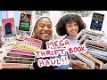 MEGA Book Thrifting Haul Finding popular books at the thrift store Come thrifting with us