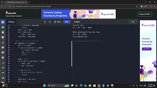 Implement LinkedList in Python - Part 2