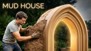 DIY Perks builds a beautiful mud hut... (a break from technology)