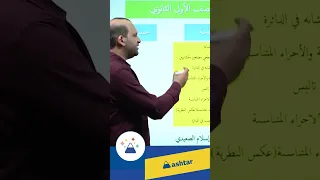 الصف الاول الثانوي جبر الحصة الاولي مع أ إسلام الصعيدي علي تطبيق أشطر 