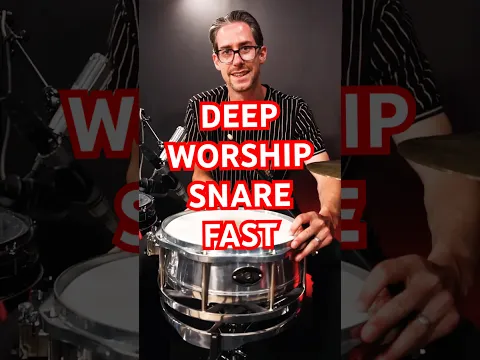 How To Get A Deep Worship Snare Tone, FAST.