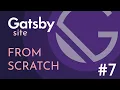 Gatsby site from scratch Get the power of gatsby-image in markdown