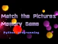 Make matching picture game using python programming language