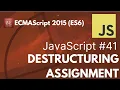 Destructuring Assignment in JavaScript - Everyday-Be-Coding