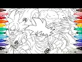 Dragon Ball Coloring Pages - Coloring All Goku Transformations