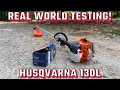 Testing The Cheapest Weed Eater From Lowe s Is It Any Good Husqvarna 130L Review