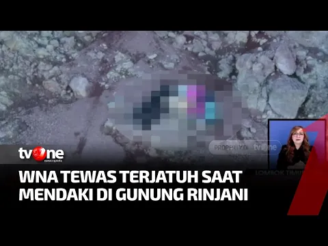 Sempat Abadikan Foto, WNA Tewas Jatuh dari Puncak Gunung Rinjani