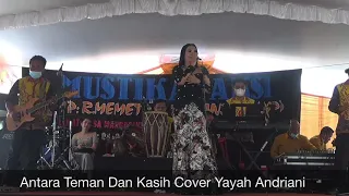 Download Antara Teman Dan Kasih Cover Yayah Andriani (LIVE SHOW BANGUNJAYA LANGKAPLANCAR  PANGANDARAN) MP3