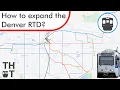 Improving the RTD Denver Fantasy Transit Map