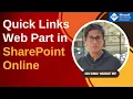 How to Add a Quick Links Web Part in SharePoint Online