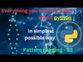 Pattern printing 23 hollow diamond pattern printing in python tutorial python full course