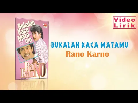 Download MP3 Rano Karno Bukalah Kaca Matamu | Video Lirik