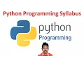 1 Python Programming Tutorial - Contents Latest Series G C Reddy