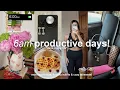 Lagu WAKING UP AT 6AM!⛅️ productive days in my life, morning routine, healthy habits \u0026 grocery haul!