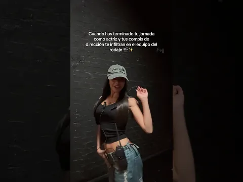 Sumando experiencias 🎬🤩 #trends #rodaje #actress #dreamwork