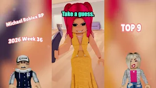 Roblox RP Compilation Week 36 Part One | Michael Roblox