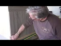 Installing doors and false front to sink cabinet