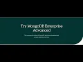 Install MongoDB Enterprise Edition