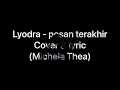 Download Lagu Lyodra - pesan terakhir Cover \u0026 lyric (Michela Thea)