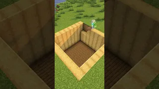 كيف تسوي بيت سهل تحت الارض في ماين كرافت 