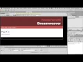 Dreamweaver HTML 5 for Beginners - Creating a Simple Website