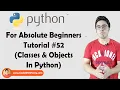Classes Objects OOPS Python Tutorials For Absolute Beginners In Hindi
