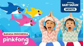 Baby Shark Month Spesial | Kumpulan Lagu Anak Bayi Hiu | Pinkfong Indonesia