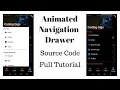 How to Navigation Drawer on Flutter 2020 Side Drawer Source Code Flutter Ul