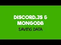 Discord js MongoDB - Saving Data to Database