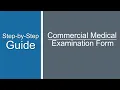 Commercial Medical Submission Form - Step-By-Step