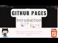 Github Pages - Introduction
