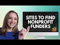 6 Sites to Find Potential Nonprofit Funders and Donors