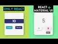 The Best UI Framework for ReactJS - Getting Started with Material UI