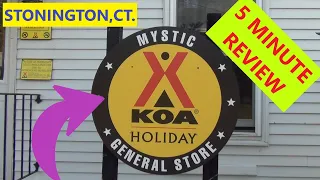 Mystic KOA Holiday - North Stonington CT