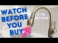 4 year review of Delta Leland Touch Kitchen Faucet