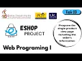 Single Product View Page with Seller Info Task 23 Eshop Web Project Java Institute