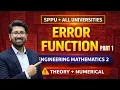 Error Function Engineering mathematics 2