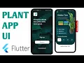 Flutter Plant App UI Flutter Speed Code