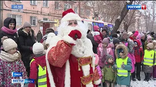 В Омске появился новый вид транспорта — ДедМоробус