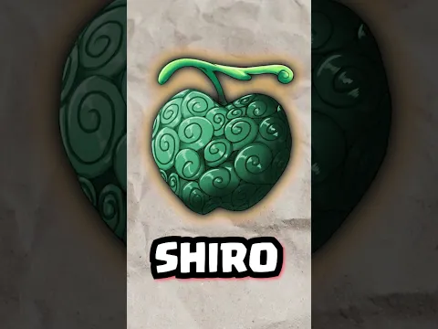 SHIRO SHIRO NO MI - DEVIL FRUIT IN 1 MINUTE #onepiece #luffy #anime