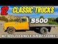 Classic Truck Hunt 12 Craigslist Gems You Can Drive or Restore