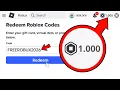 1 000 FREE ROBUX SECRET CODE LEAKED working