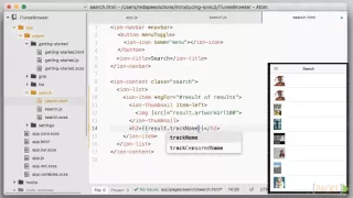 Introducing Ionic 2 Creating a List packtpub com