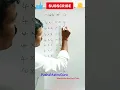 Learn Table Of 4 Easily Magical Trick