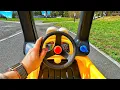 2026 Little Tikes Cozy Coupe Taxi Edition - POV TEST DRIVE