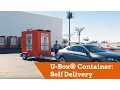U-Box Moving and Storage Containers Self Delivery